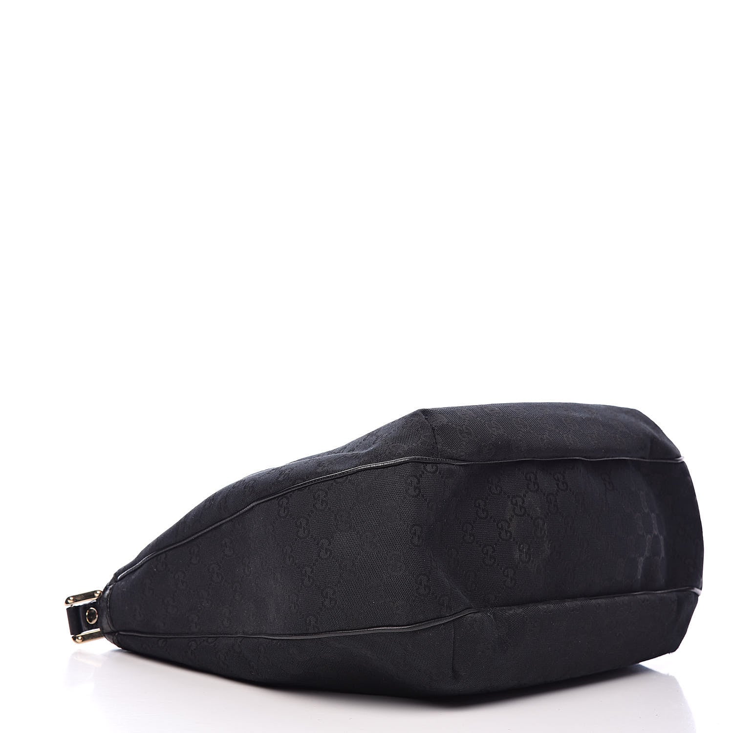 Gucci Monogram Large New Ladies Web Hobo Black 4 of 15