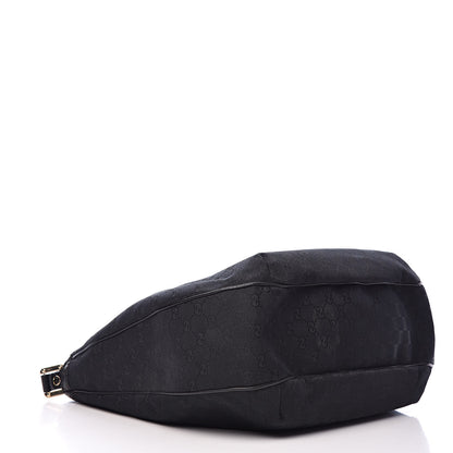 Gucci Monogram Large New Ladies Web Hobo Black 4 of 15