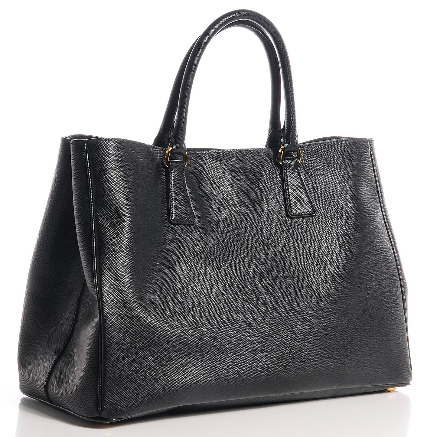 Saffiano Lux Large Tote Nero Black