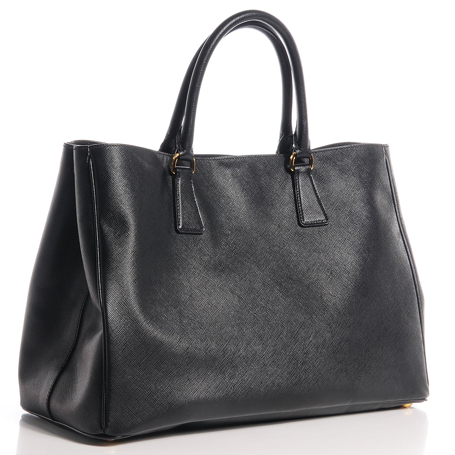Prada Saffiano Lux Large Tote Nero Black 3 of 10