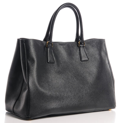 Prada Saffiano Lux Large Tote Nero Black 3 of 10
