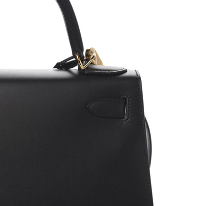 Hermes Sombrero Kelly Sellier 28 Black 33 of 36