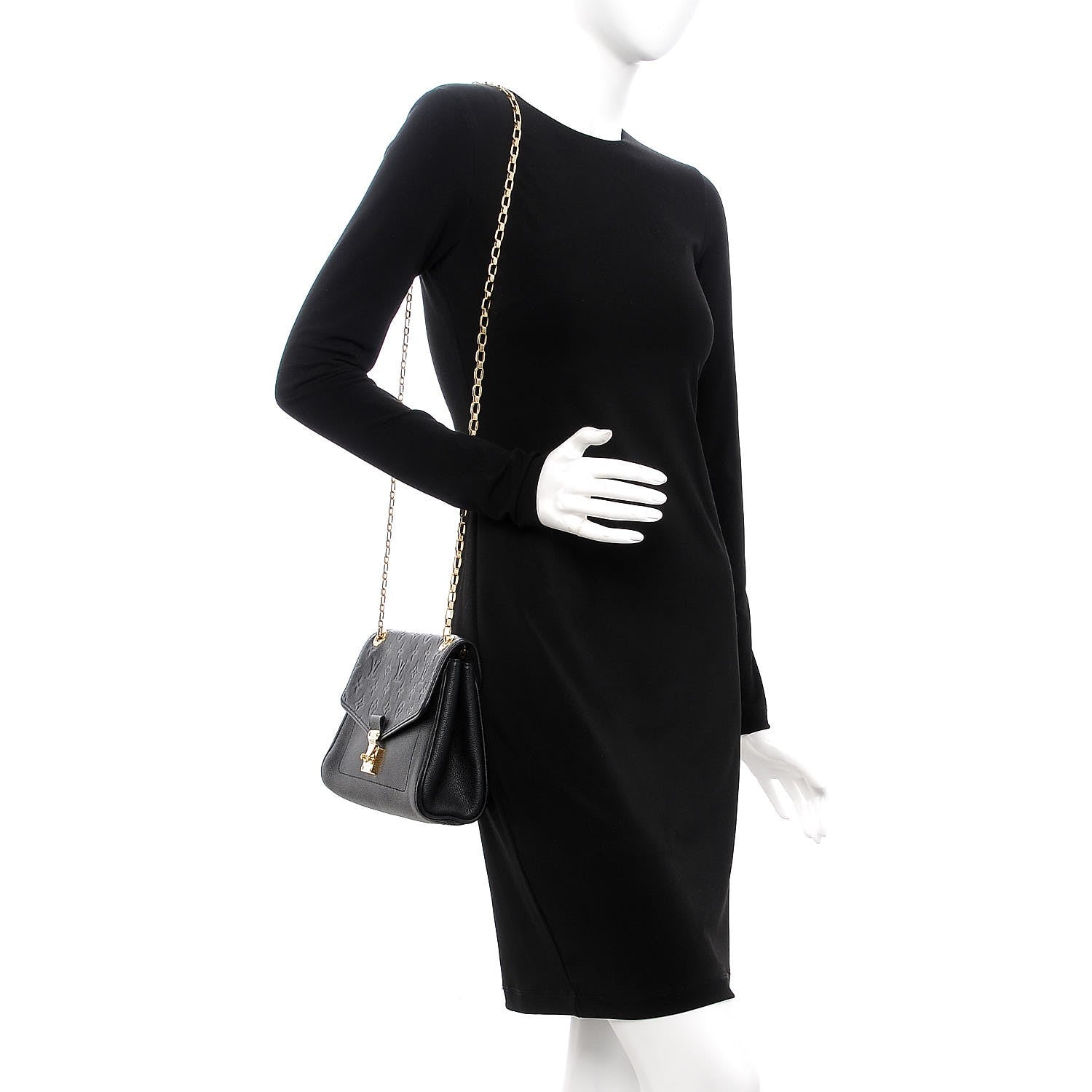 Louis Vuitton Empreinte Saint Germain PM Black 2 of 9