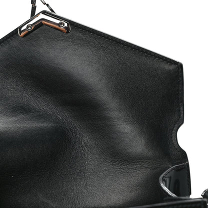 Saint Laurent Glazed Calfskin Mini Classic Monogram Cassandra Top Handle Black 14 of 14