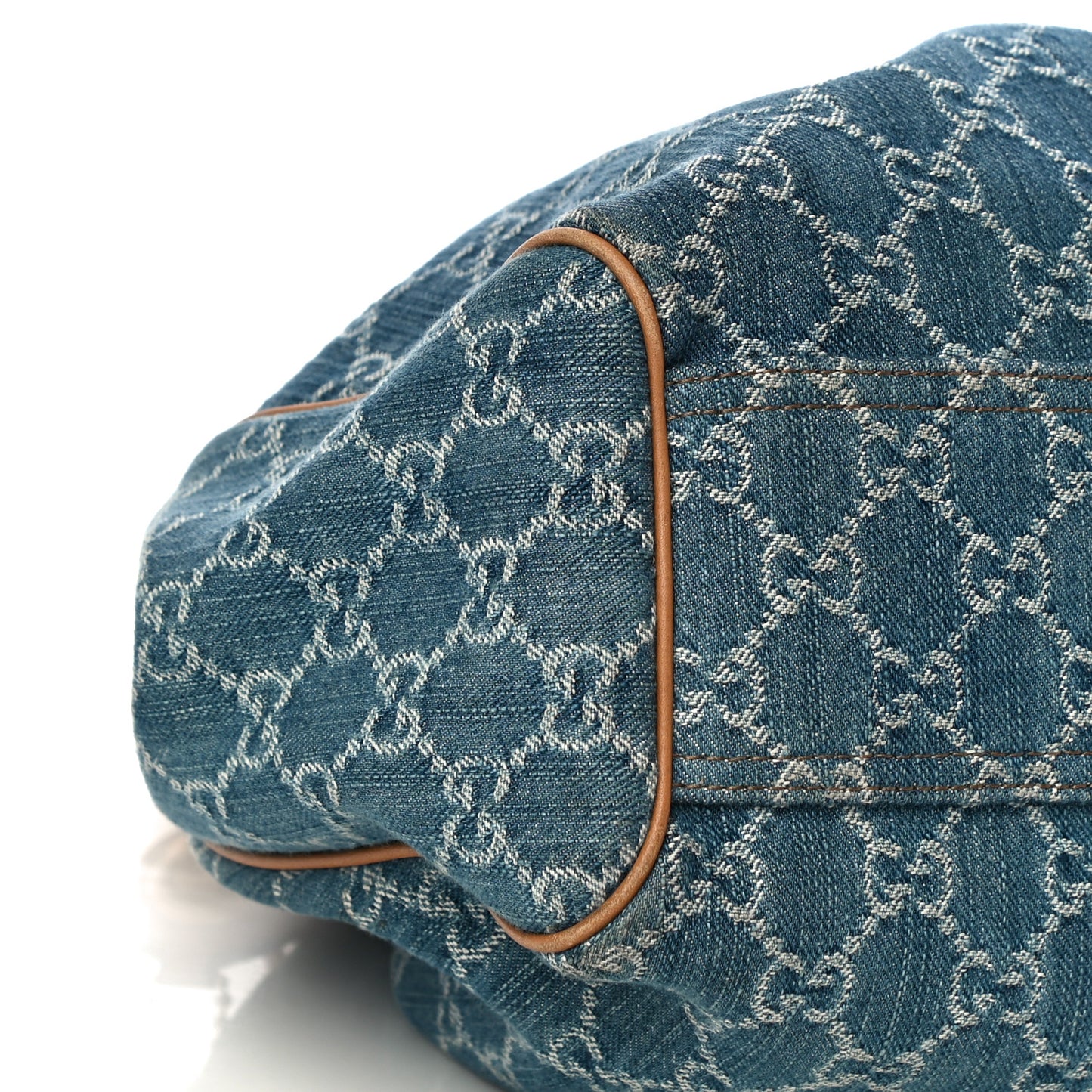 Denim Monogram Medium Sukey Tote Blue