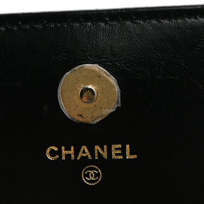 Chanel Lambskin Quilted Pillow Crush Flap Phone Holder With Chain Black 5 of 10