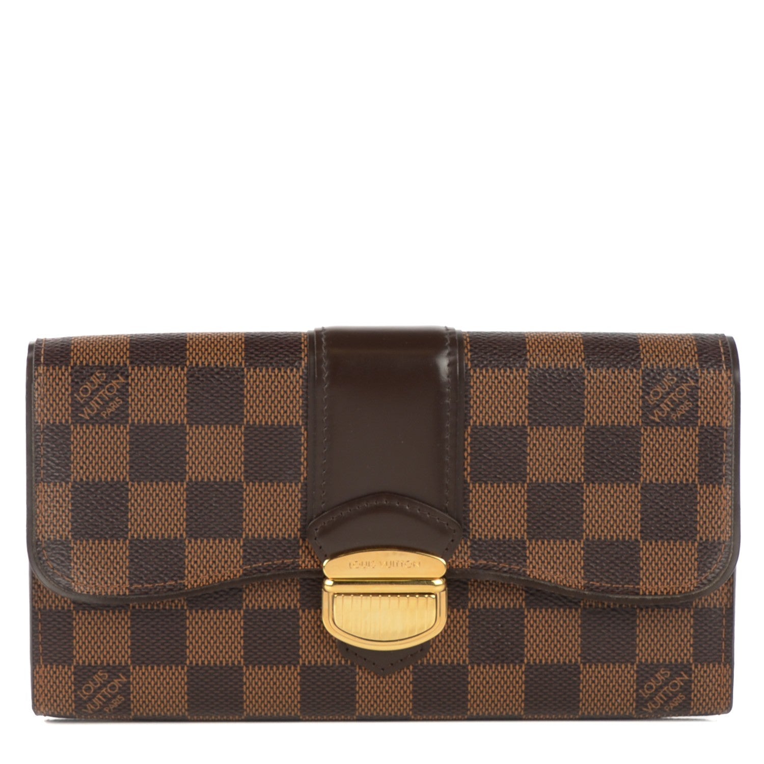 Louis Vuitton Damier Ebene Sistina Wallet 1 of 7