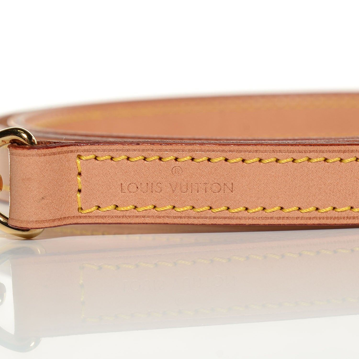 Louis Vuitton Vachetta Long Shoulder Strap VVN 3 of 5