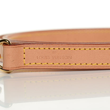 Louis Vuitton Vachetta Long Shoulder Strap VVN 3 of 5