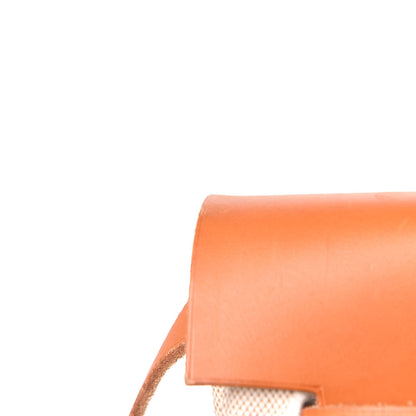 Hermes Toile Vache Calfskin Herbag 40 GM Natural 13 of 21