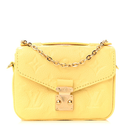 Louis Vuitton Empreinte Micro Metis Jaune 1 of 10