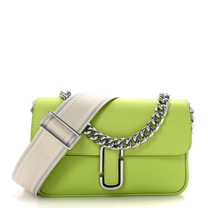 Marc Jacobs Calfskin The J Marc Shoulder Bag Green Glow 1 of 10