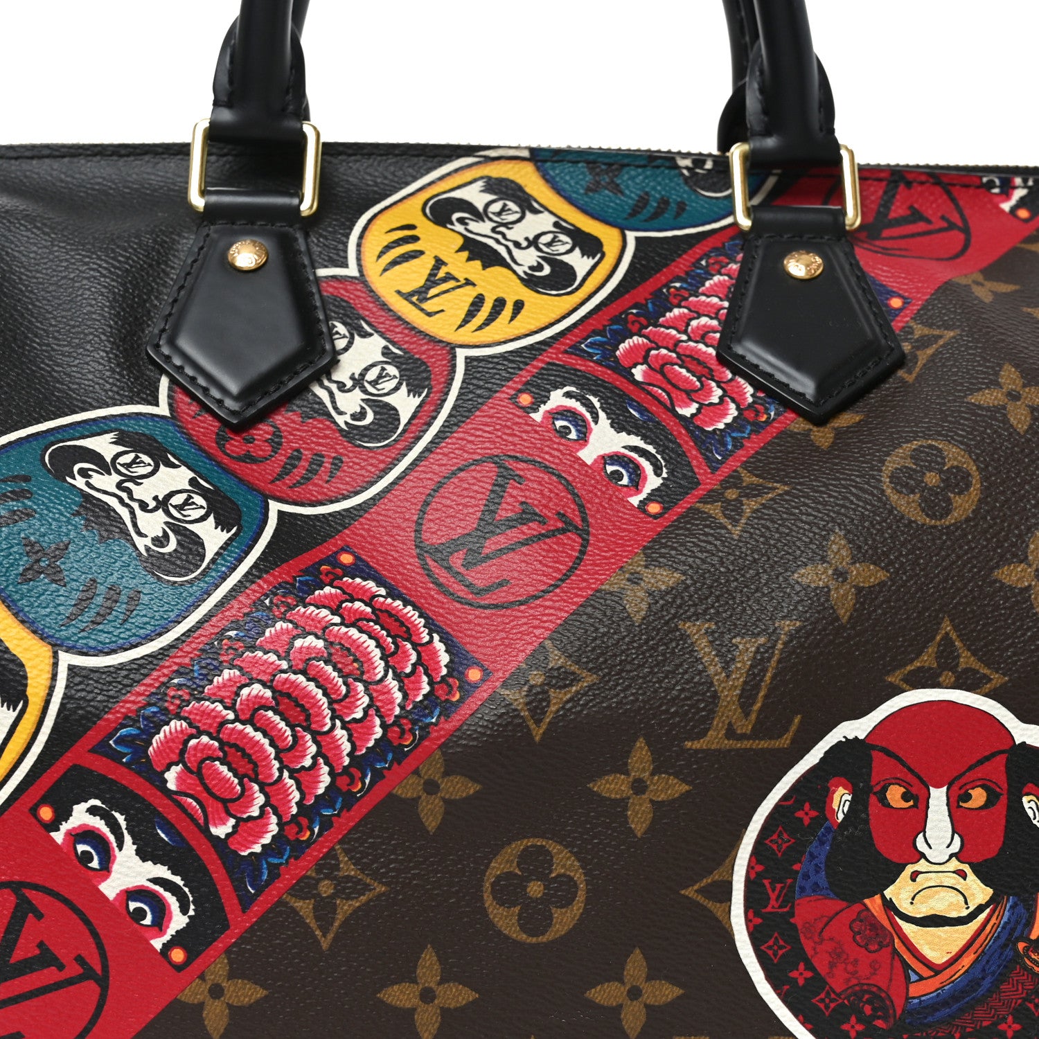 Louis Vuitton Monogram Kabuki Speedy 30 7 of 9
