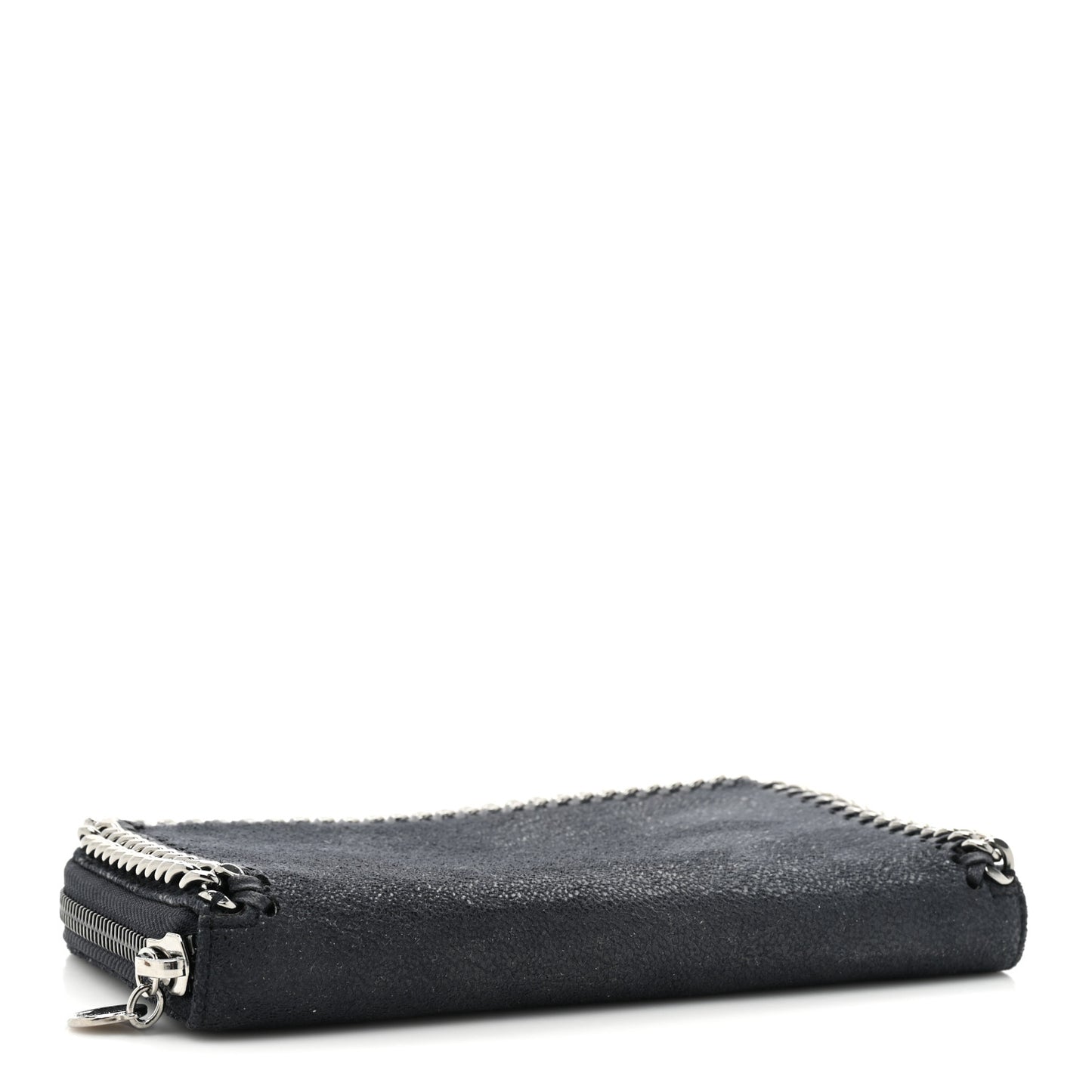 Shaggy Deer Falabella Zip Around Wallet Navy