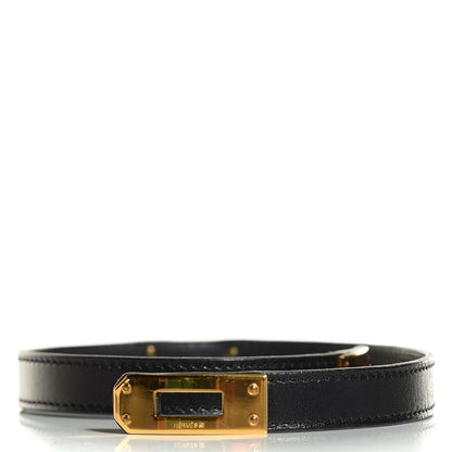 Hermes Box Kelly Double Tour Bracelet Small Black 6 of 10