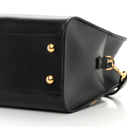 Saint Laurent Calfskin Monogram Baby Cabas Black 10 of 15