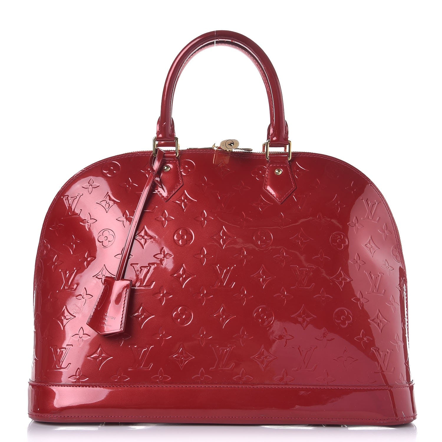 Louis Vuitton Vernis Alma GM Pomme D'Amour 1 of 14
