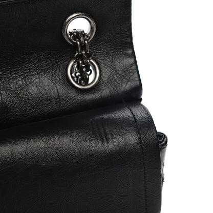 Chanel Aged Calfskin Lucky Charms 2.55 Reissue 225 Flap Black 8 of 9