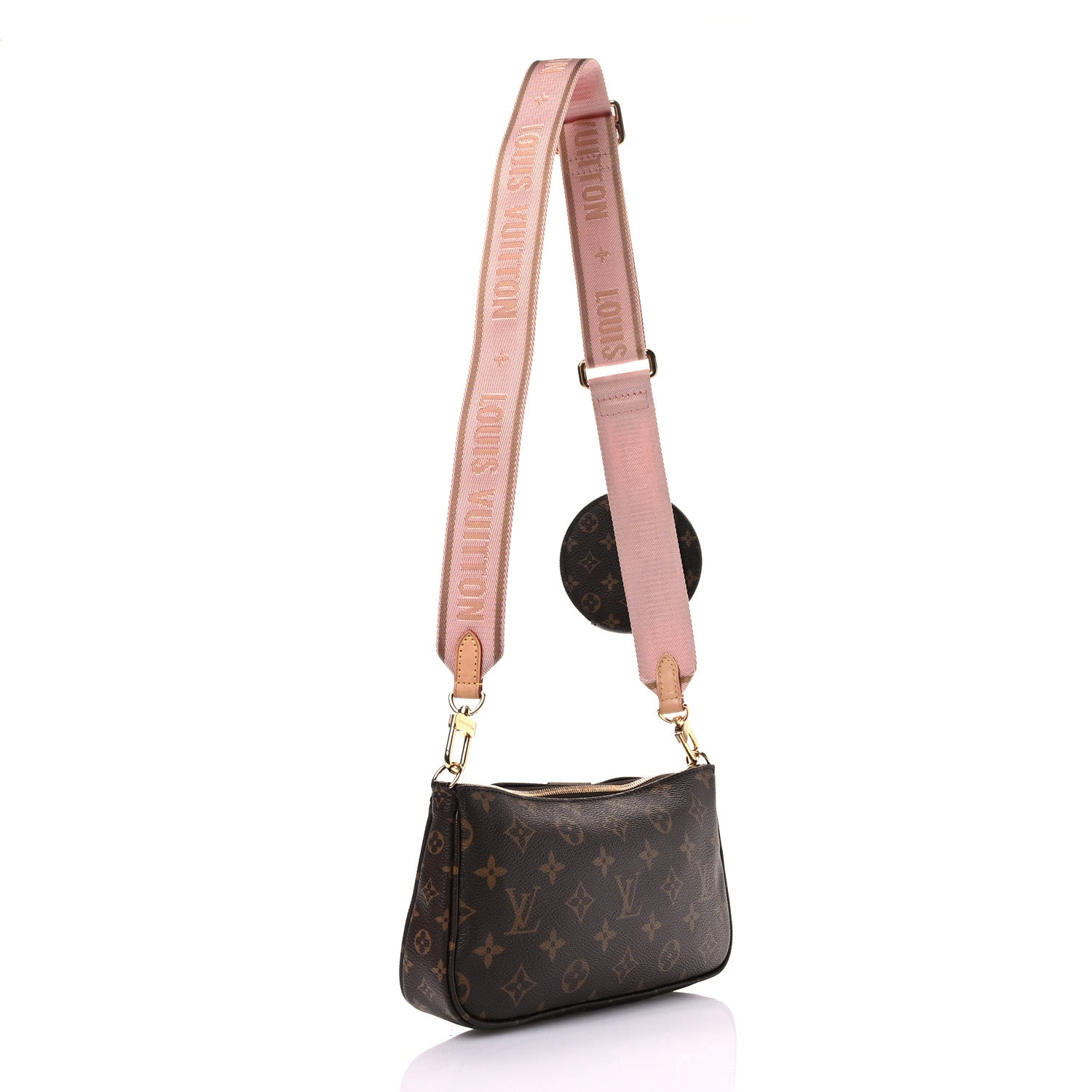 Louis Vuitton Monogram Multi Pochette Accessories Rose Clair 3 of 10