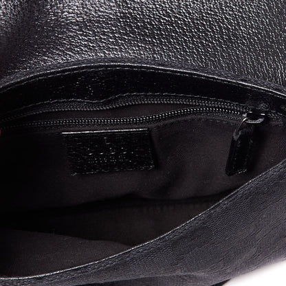 Gucci GG Monogram Web Buckle Belt Bag Black 4 of 8
