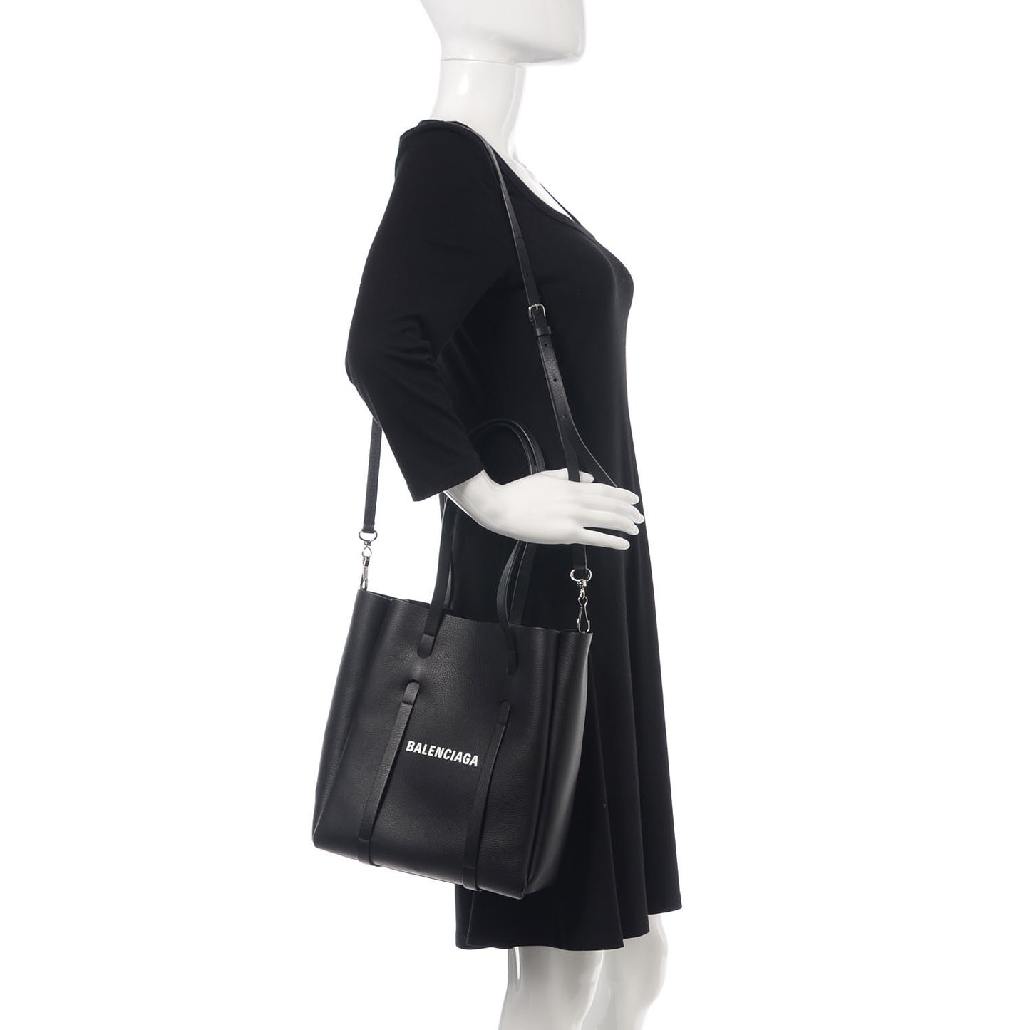 Calfskin XS Everyday Tote Black