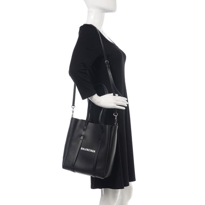 Balenciaga Calfskin XS Everyday Tote Black 3 of 9