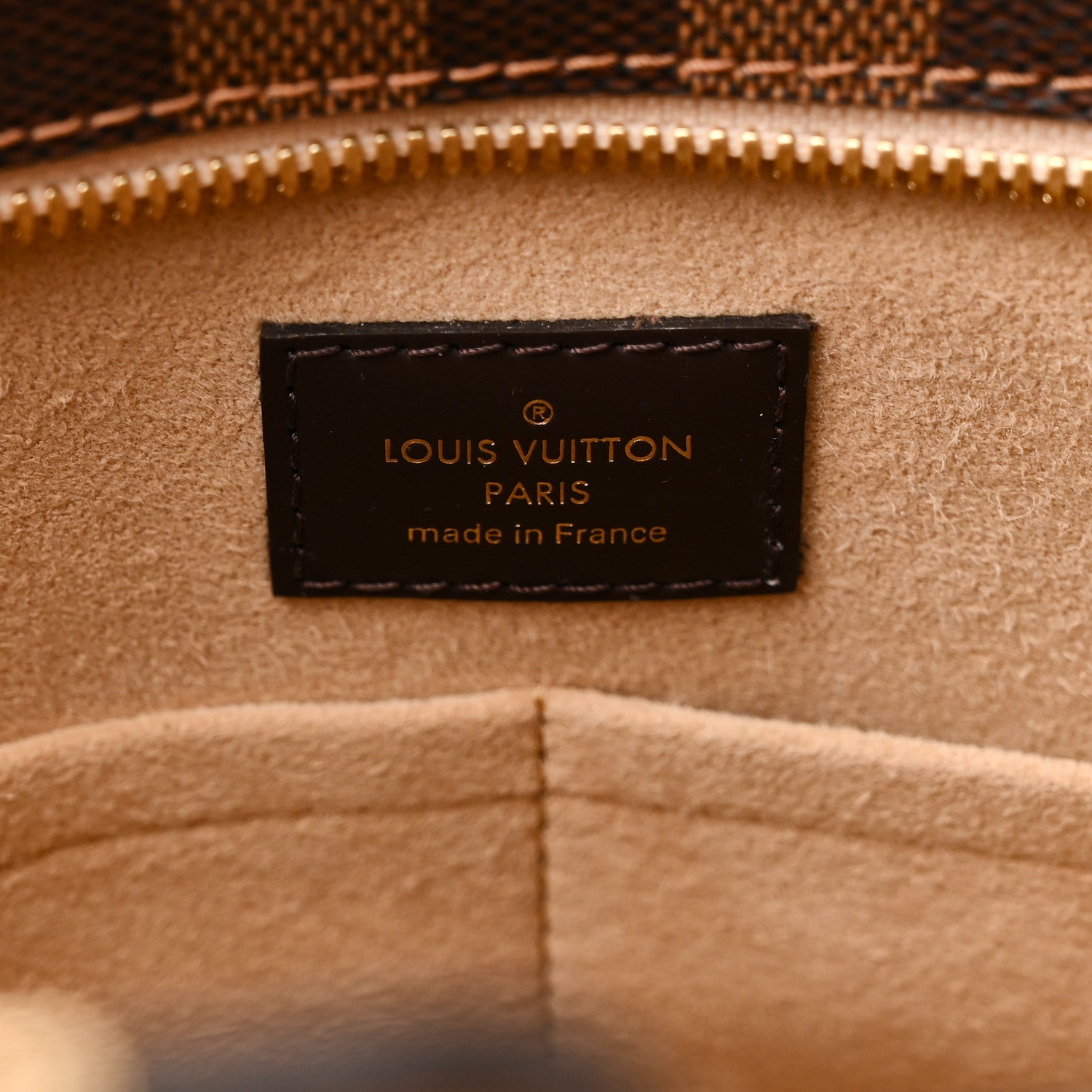Louis Vuitton Damier Ebene Jersey Creme 6 of 11