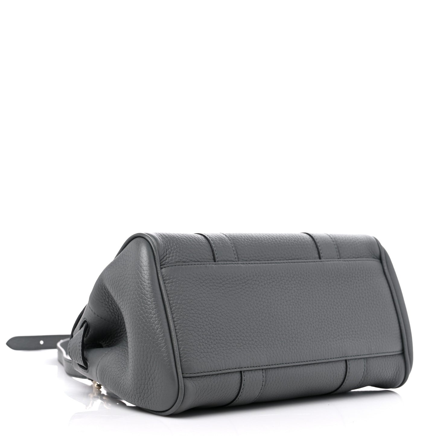 Classic Grain Small Bayswater Satchel Mole Grey