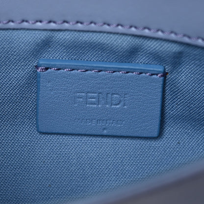 Fendi Vitello Liberty Studded Tube Wallet On Chain Azzurro Sky Multicolor 6 of 7