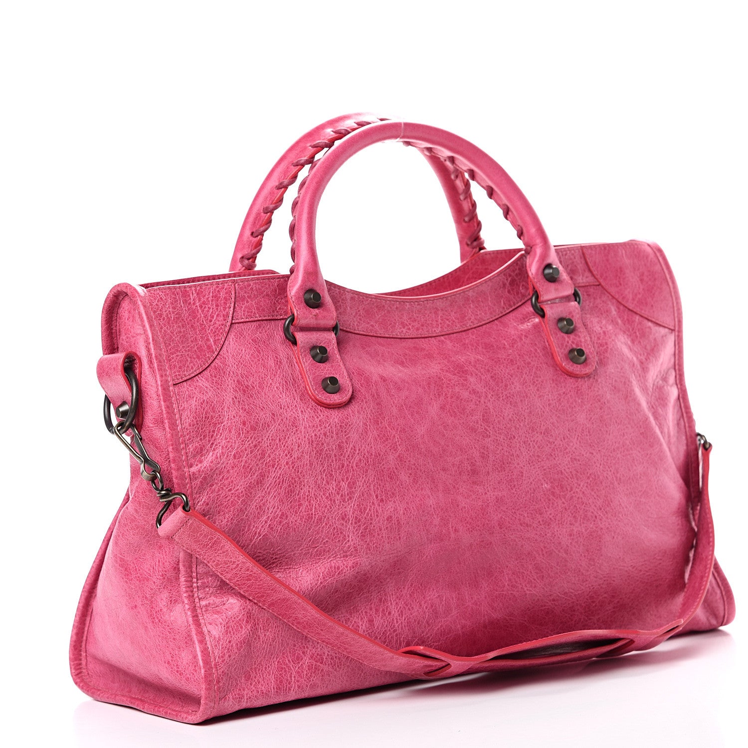 Balenciaga Agneau Classic Hardware City Sorbet 2 of 12