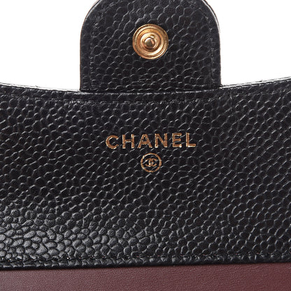 Chanel Caviar Quilted Compact Flap Wallet Black 5 of 10
