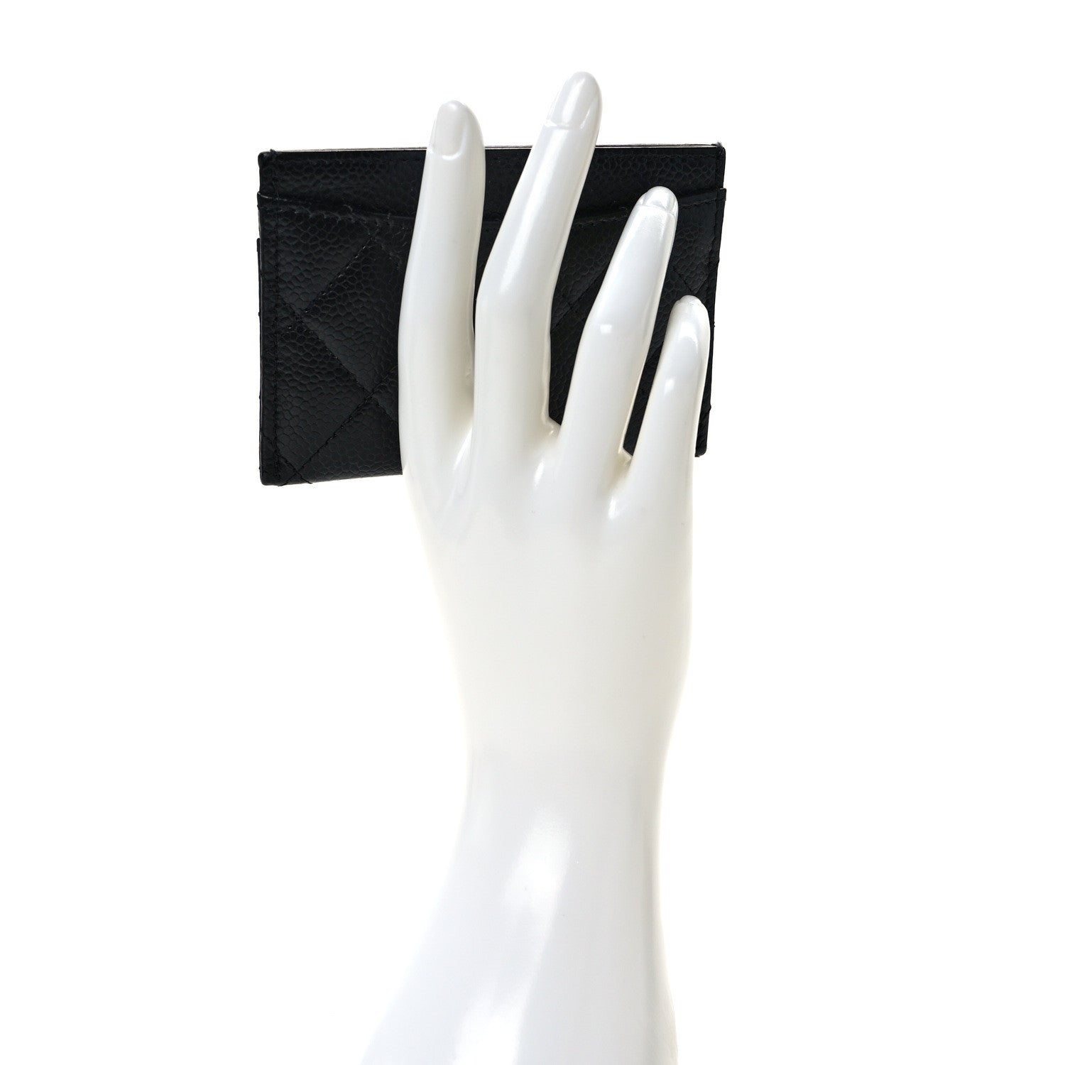 Chanel Caviar Quilted Card Holder Black 2 of 10