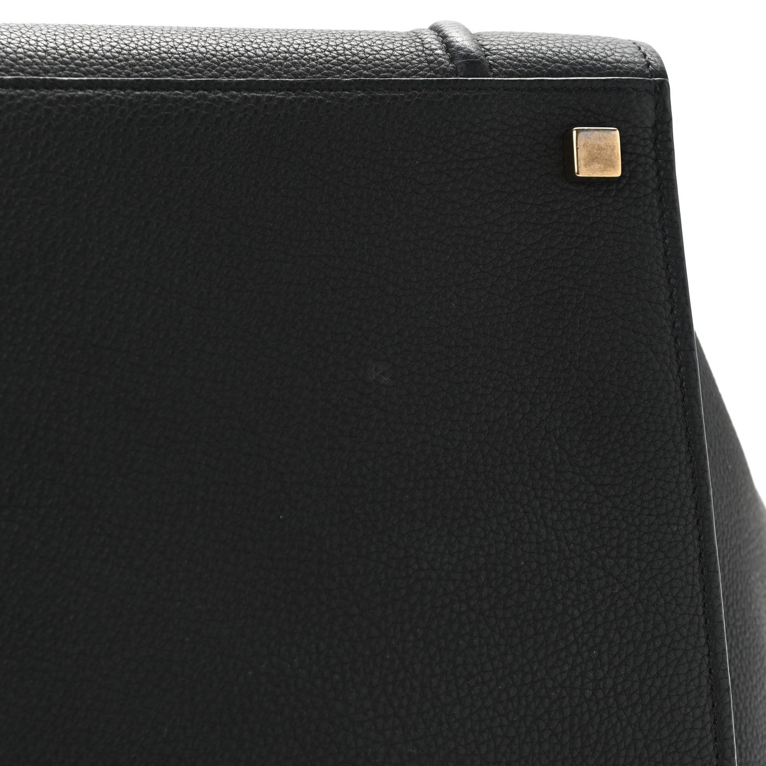 Celine Grained Calfskin Medium Phantom Luggage Black 10 of 12