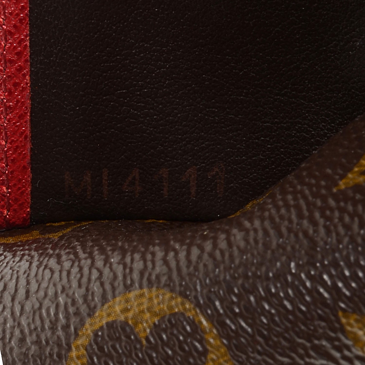 Louis Vuitton Monogram Compact Marie Wallet Rouge 8 of 8
