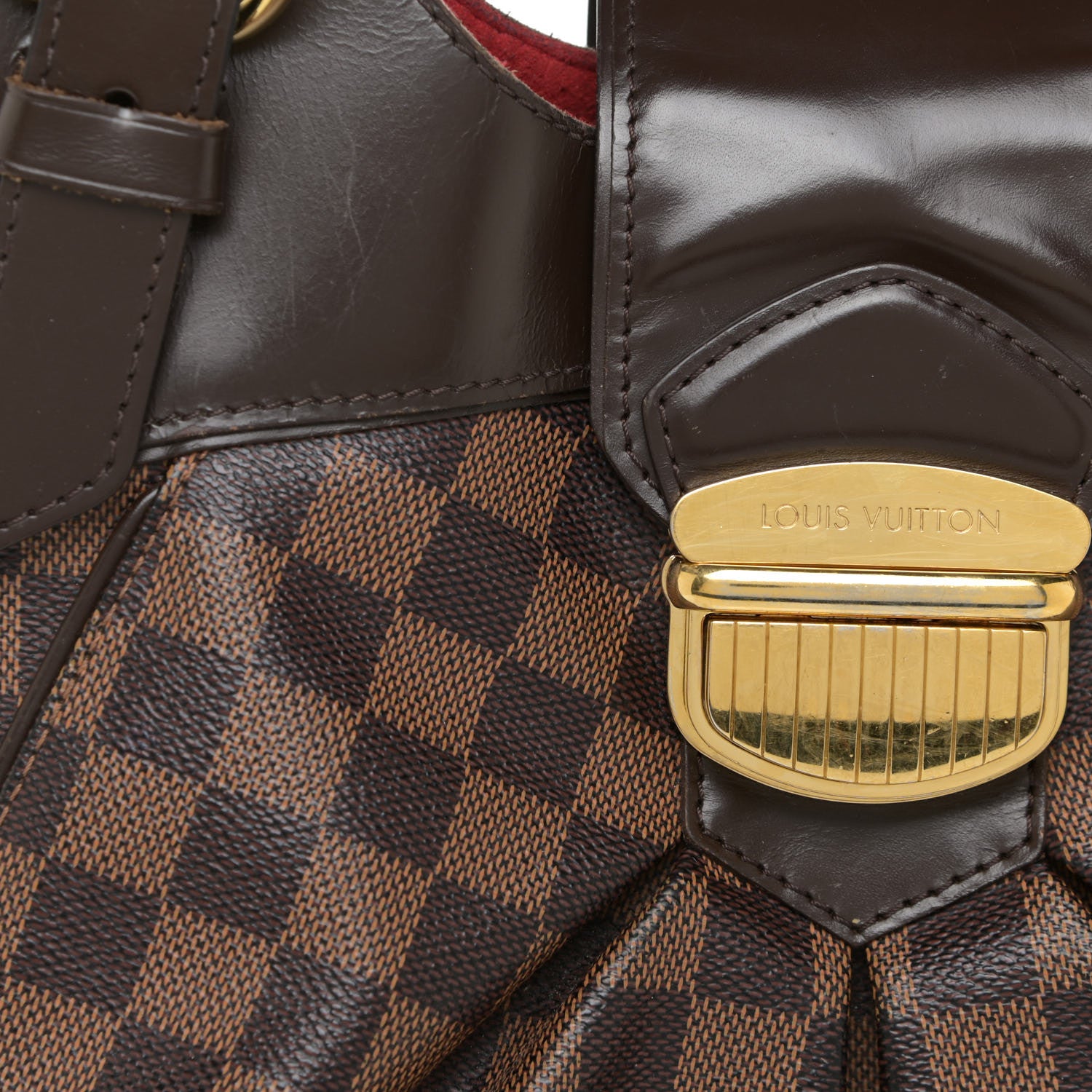 Louis Vuitton Damier Ebene Sistina GM 9 of 22