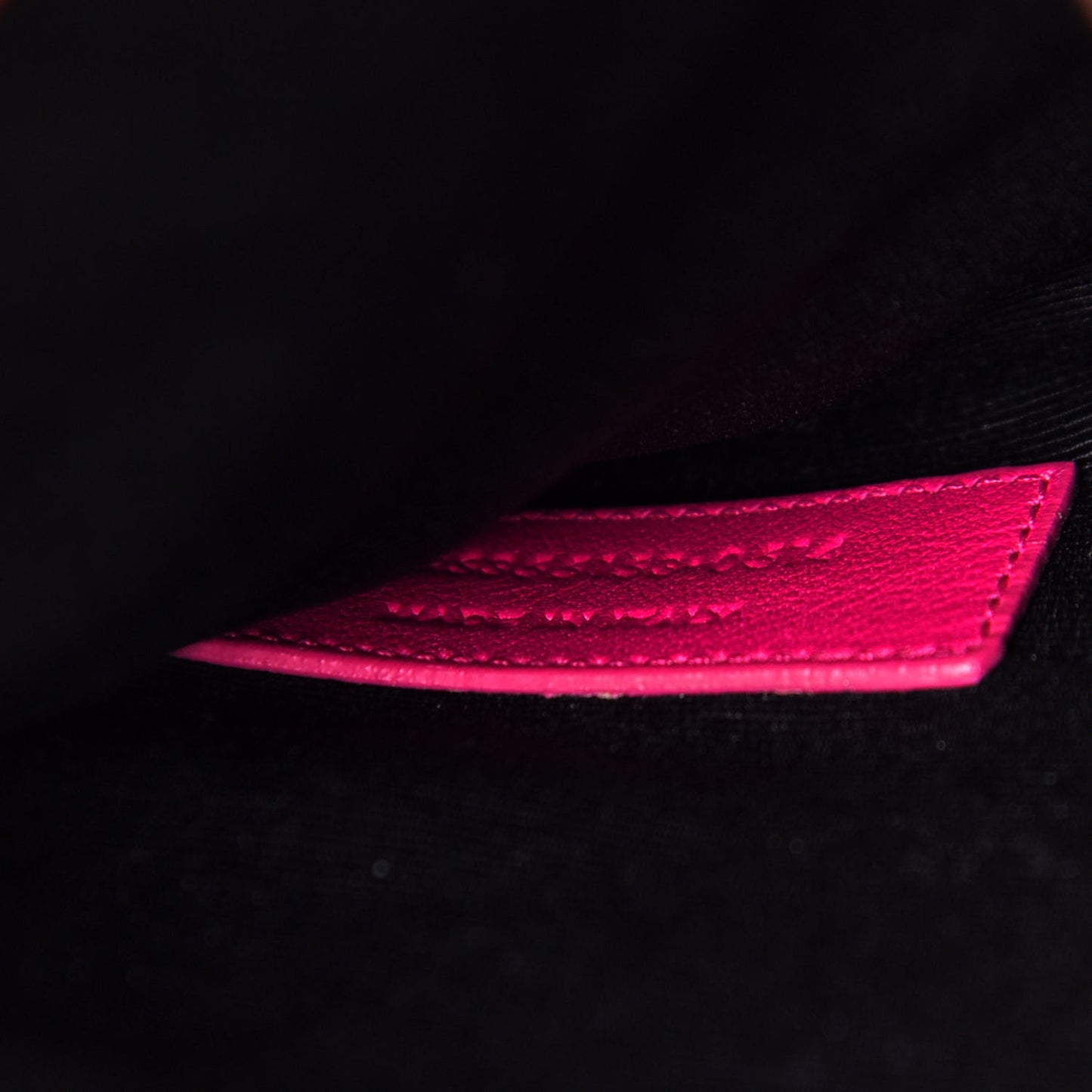 Calfskin Small Sac De Jour Lipstick Pink