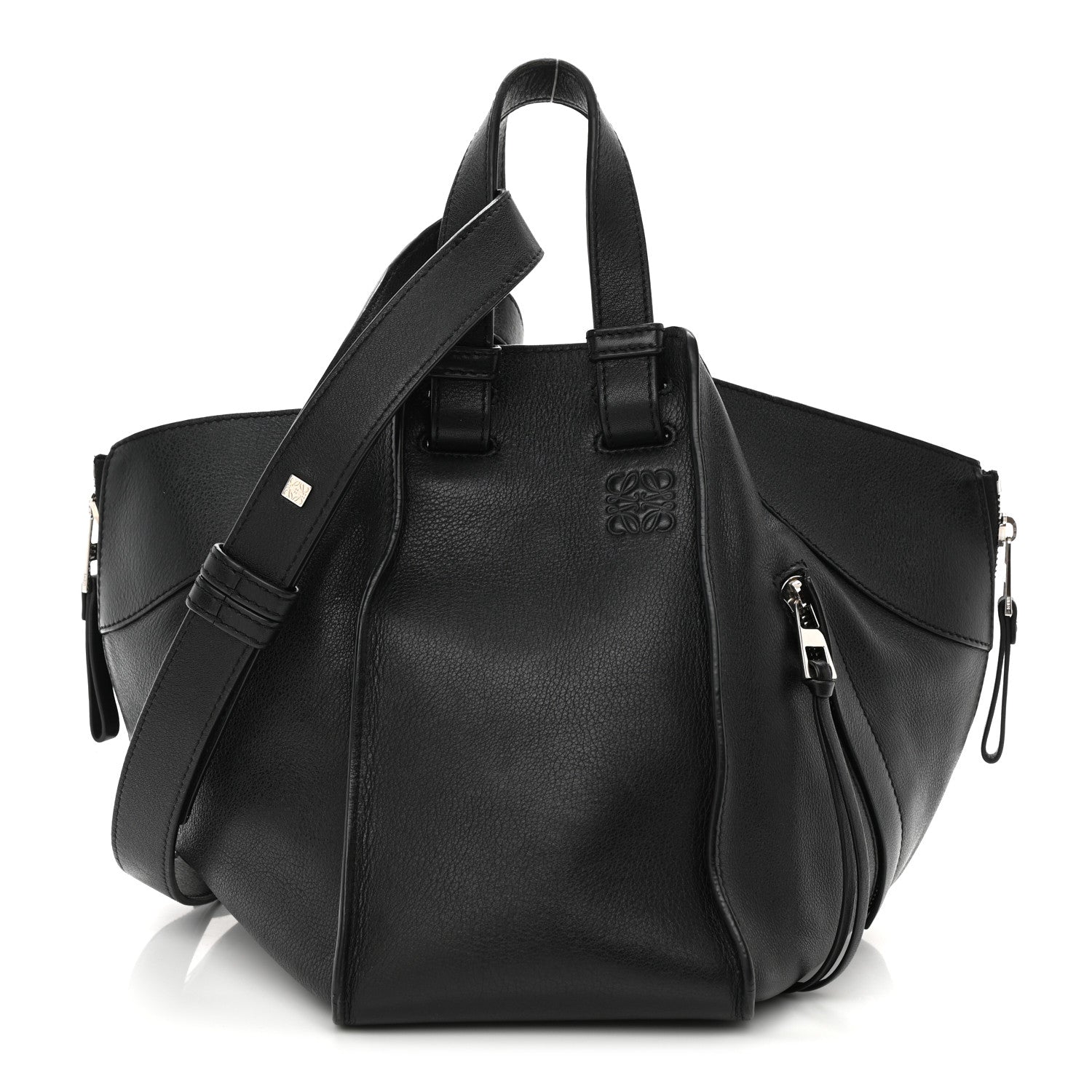 Loewe Calfskin Small Hammock Shoulder Bag Black 1 of 15
