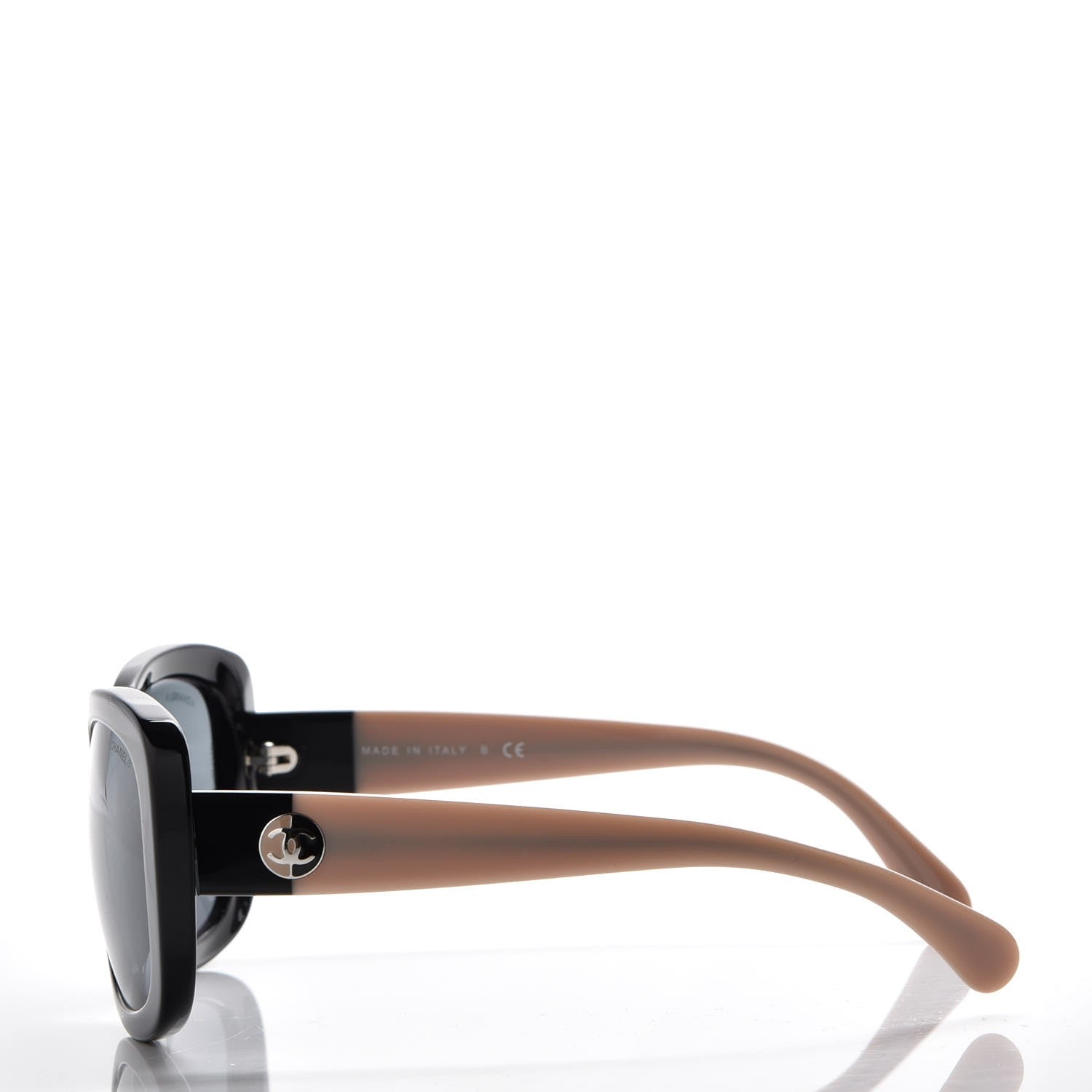 Chanel CC Sunglasses 5322-A Black Beige 2 of 8