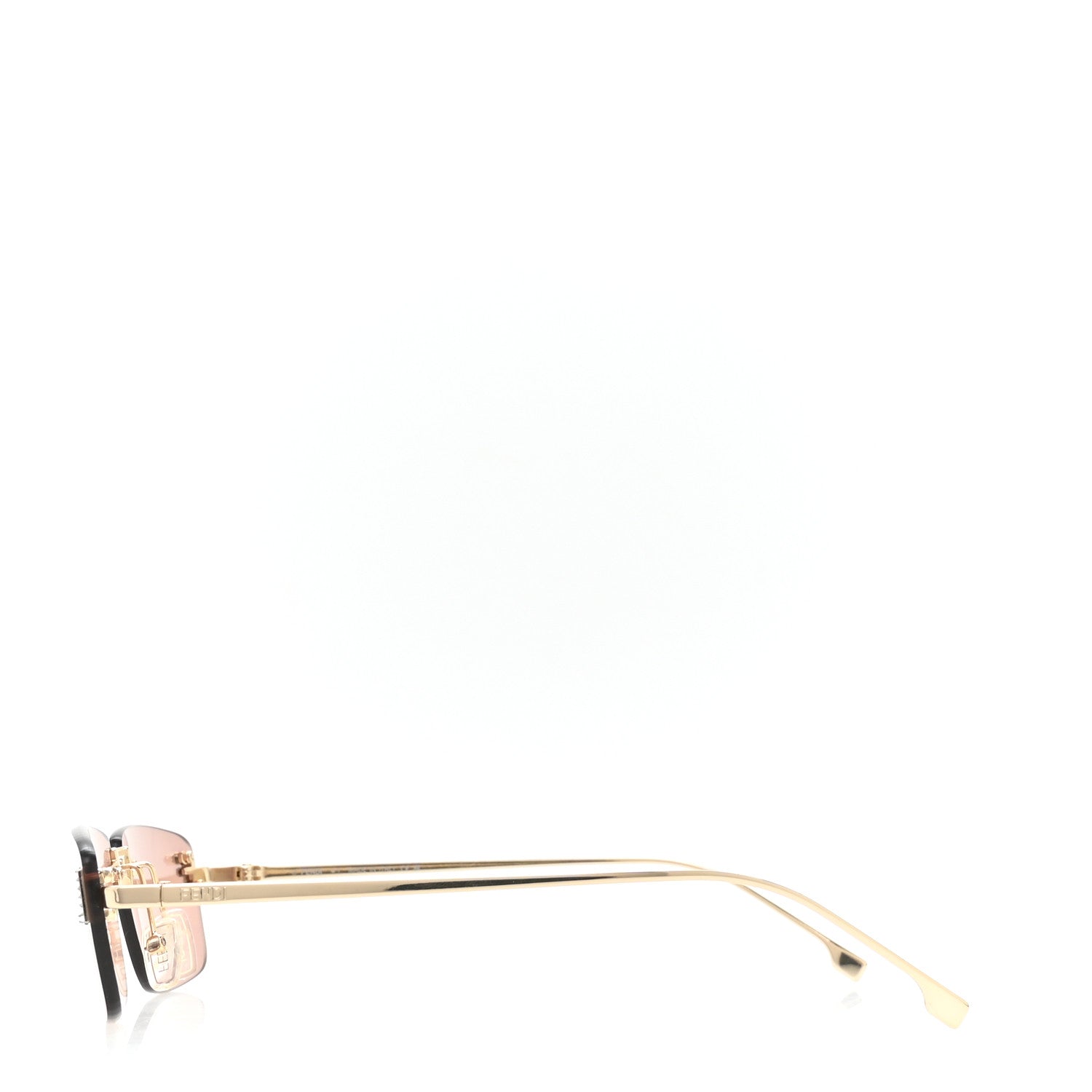 Fendi Metal Fendi First Sunglasses FE4172US  Gold Brown 3 of 7