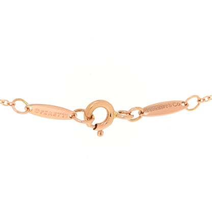 Tiffany 18K Rose Gold 12mm Elsa Peretti Cross Pendant Necklace 4 of 5