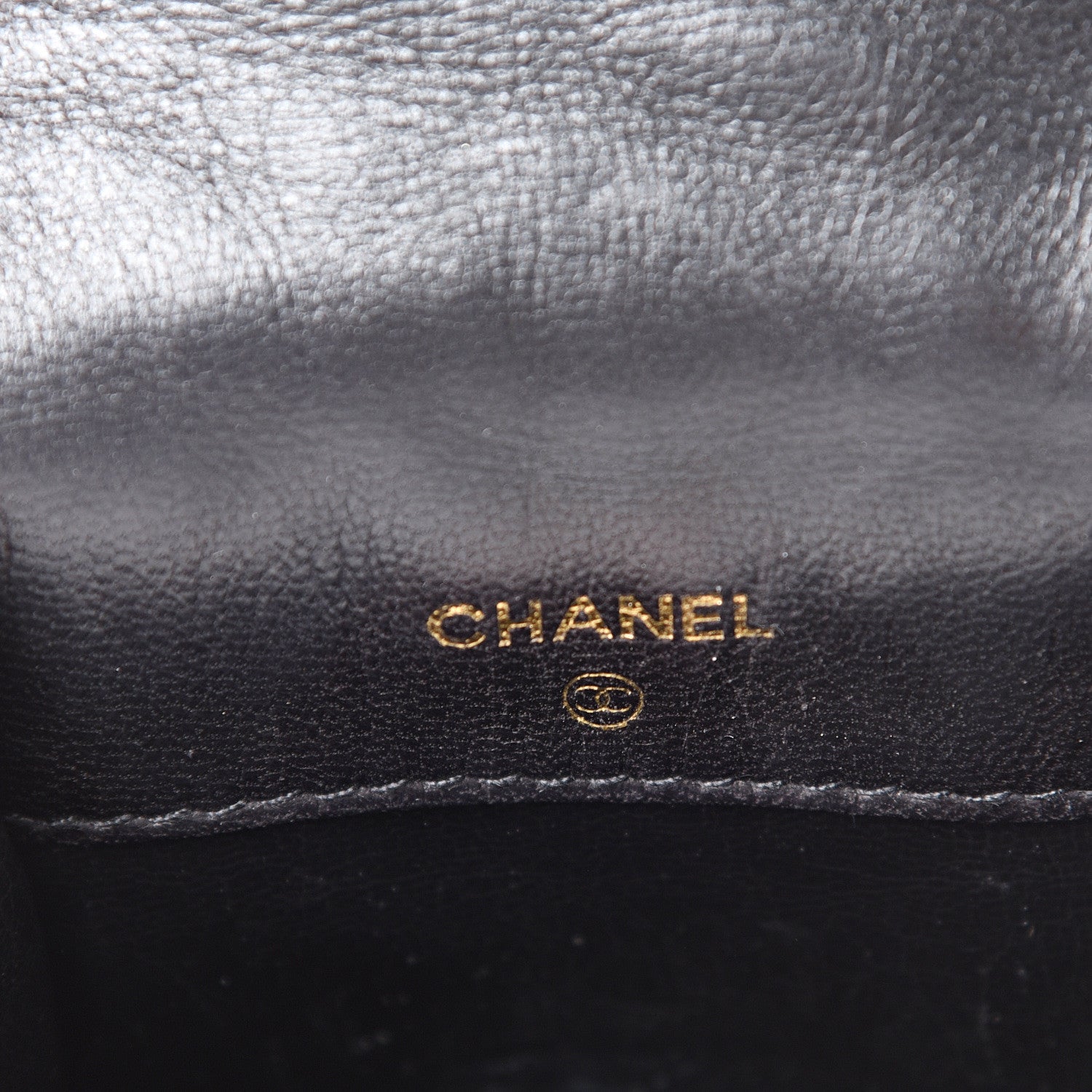 Chanel Lambskin Quilted Phone Holder Black 5 of 11