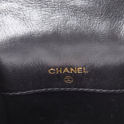 Chanel Lambskin Quilted Phone Holder Black 5 of 11