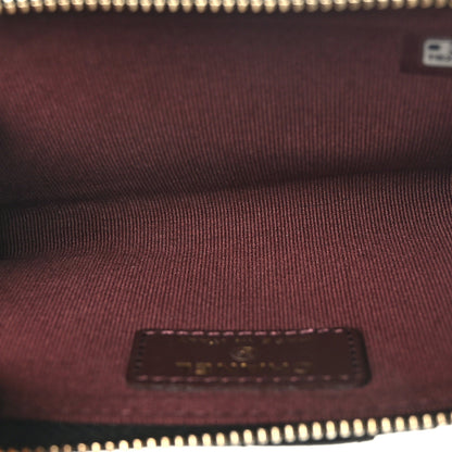 Chanel Caviar Quilted CC Zip Around Card Holder Black 5 of 9