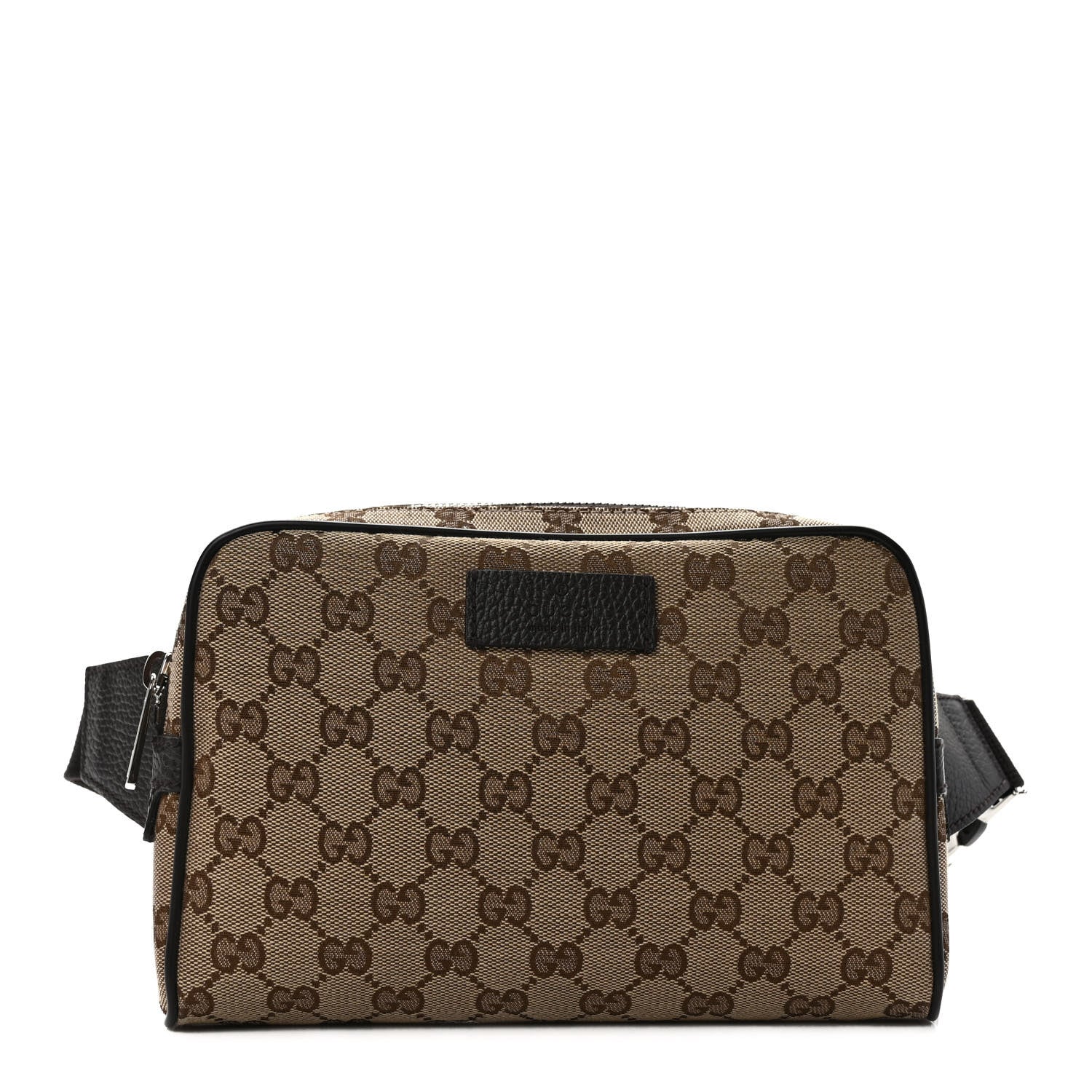 Gucci Monogram Belt Bag Dark Brown 1 of 10
