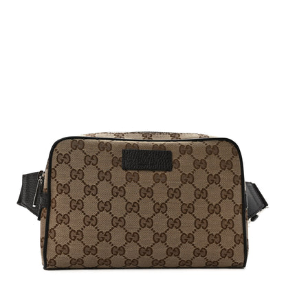 Gucci Monogram Belt Bag Dark Brown 1 of 10