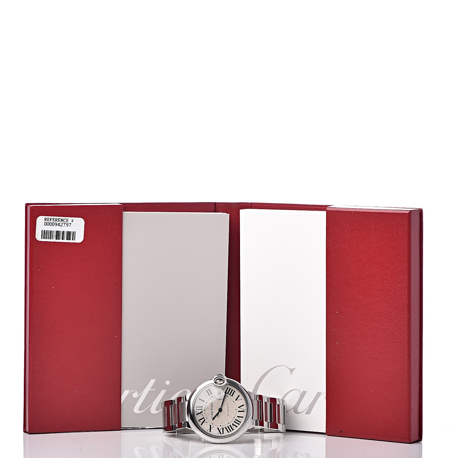 Cartier Stainless Steel 42mm Ballon Bleu De Automatic Watch 7 of 7
