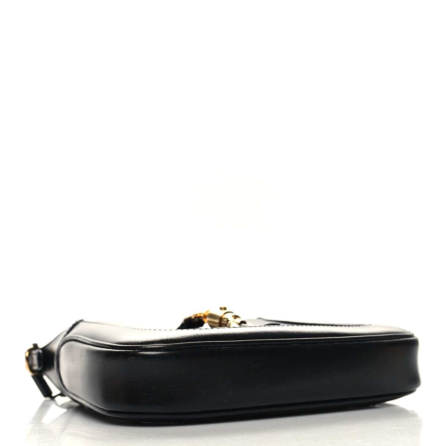 Gucci Boarded Dyana Lux Calfskin Mini Jackie 1961 Hobo Black 4 of 12