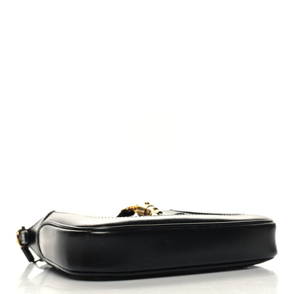 Gucci Boarded Dyana Lux Calfskin Mini Jackie 1961 Hobo Black 4 of 12