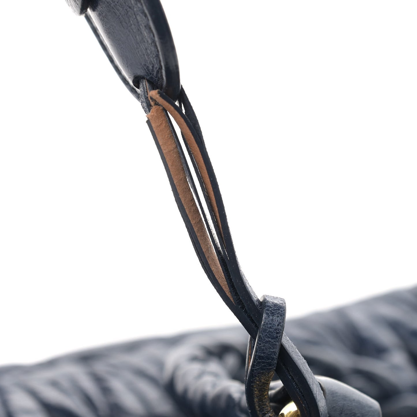 Nappa Matelasse Satchel Bleuette