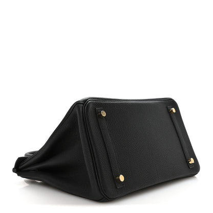 Hermes Togo Birkin 30 Black 4 of 11